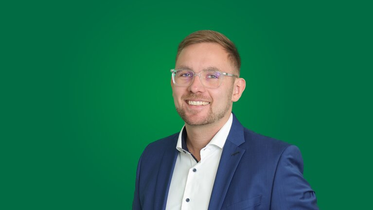 Porträt ÖSA Hautvertreter Max Grüning